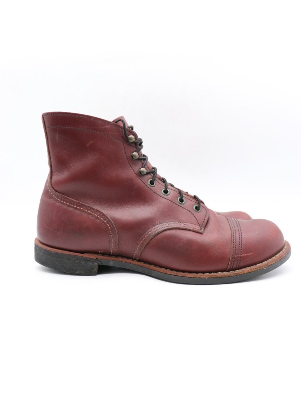 Red Wing Heritage Iron Ranger Men's Size 11.5 D Oxblood Cap Toe Brown Boots USA